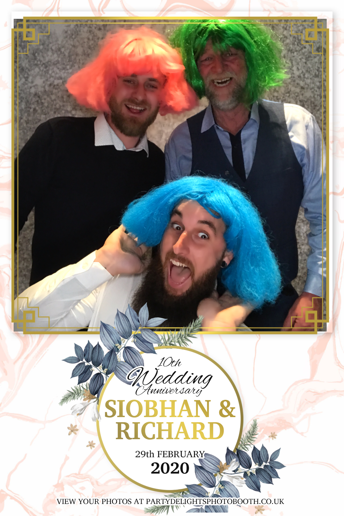 Siobhan and Richards Vow renewal  | View more photos from the event at gallery.partydelightsphotobooth.co.uk/u/PartyDelightsPhotoBooth/Siobhan-and-Richards-Vow-renewal